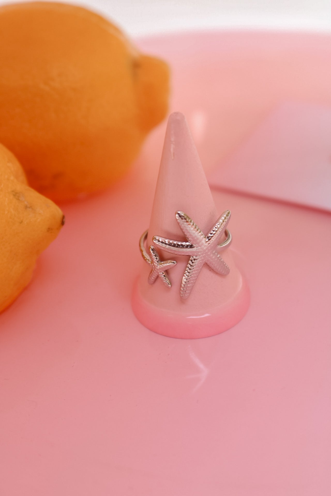 ANILLO DOS ESTRELLAS SILVER
