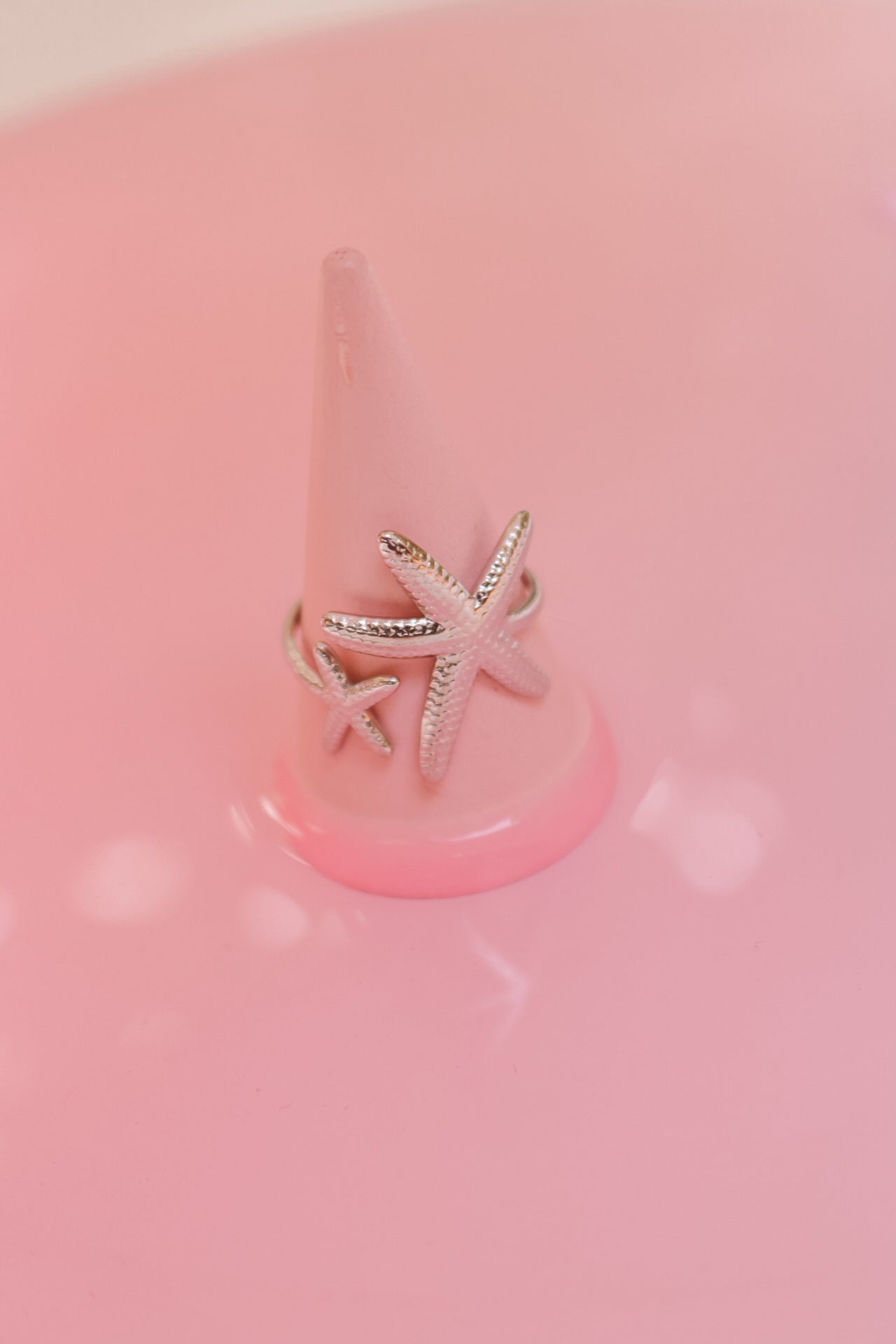 ANILLO DOS ESTRELLAS SILVER