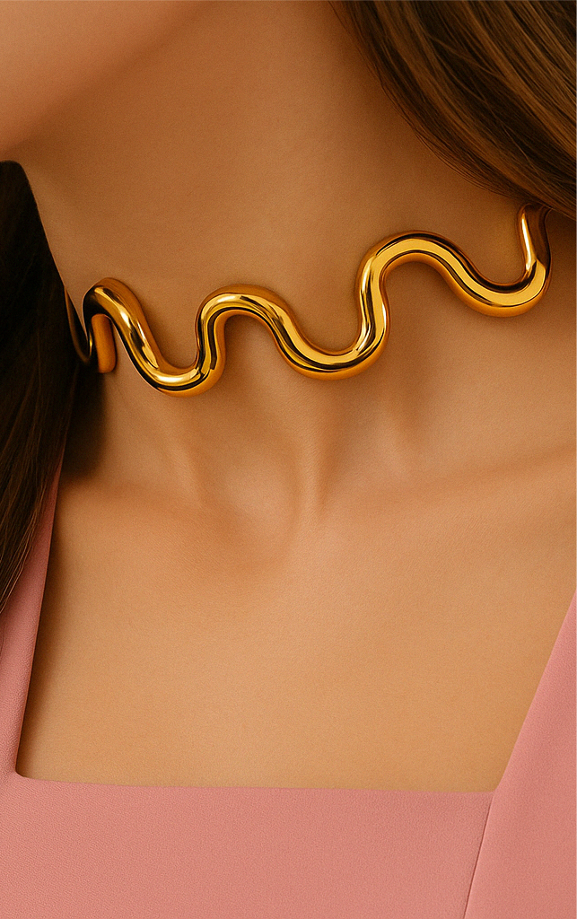 CHOKER JULIETA GOLD