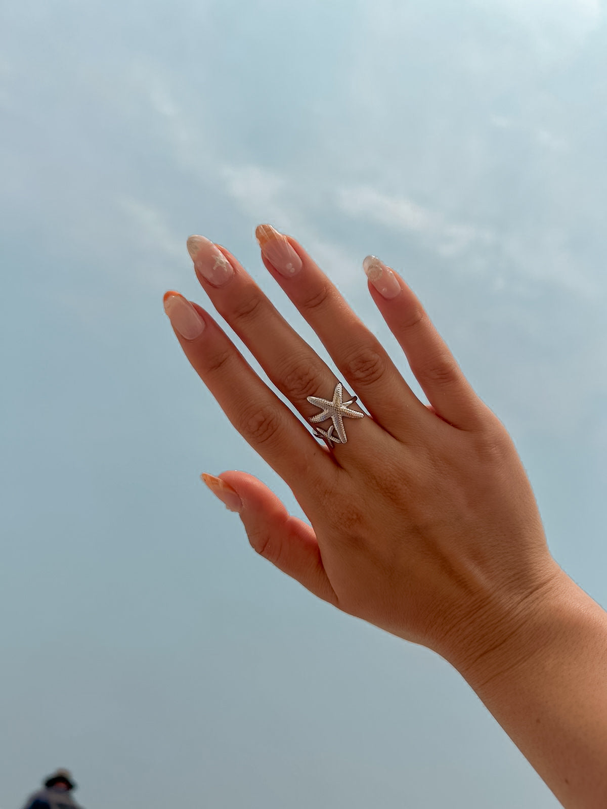 ANILLO DOS ESTRELLAS SILVER