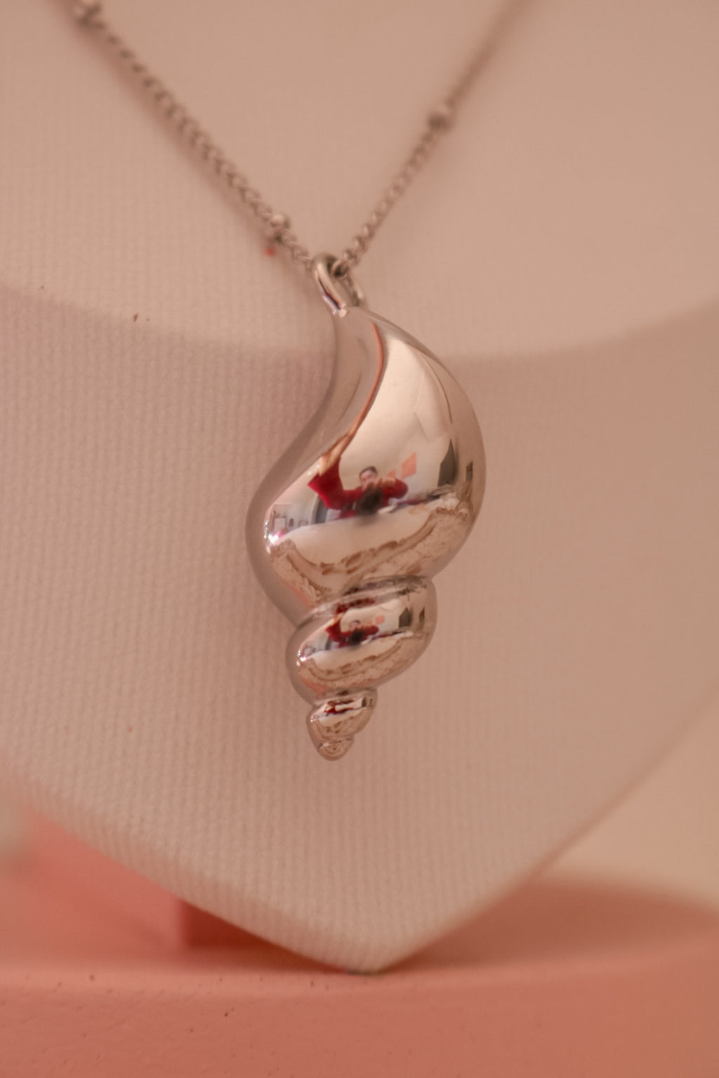 COLLAR CARACOLA SILVER