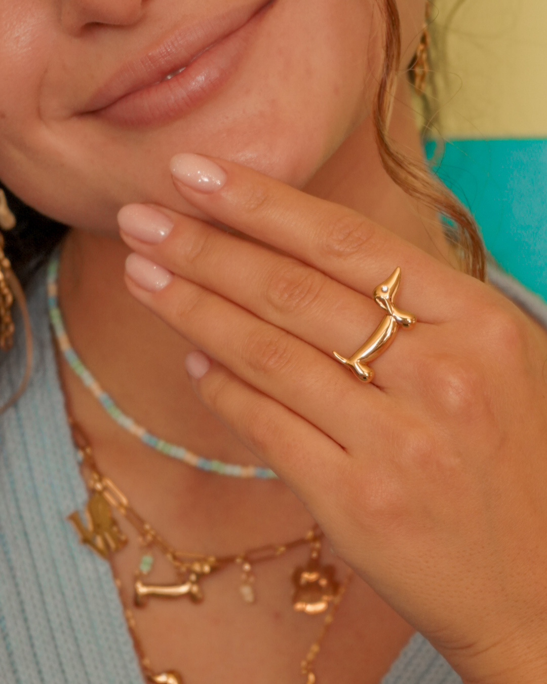 Anillo Nala salchicha