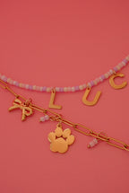 Collar de Charms y Nombre