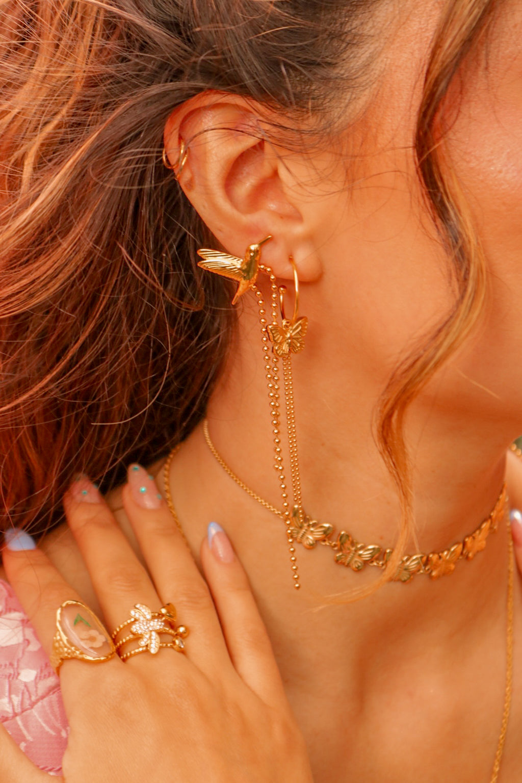 Aros colibrí Maxi