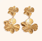 Aros Maxi Doble Flor