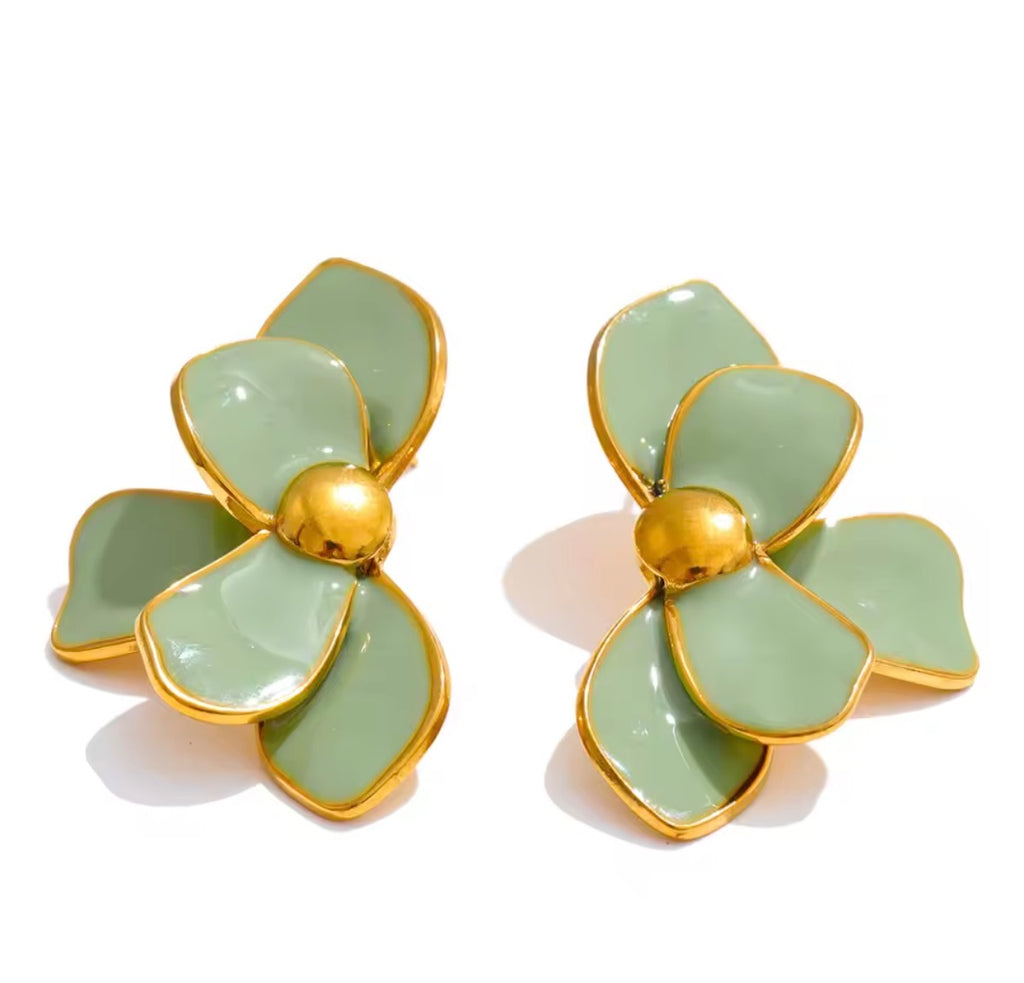 Aros Orquídea Verde