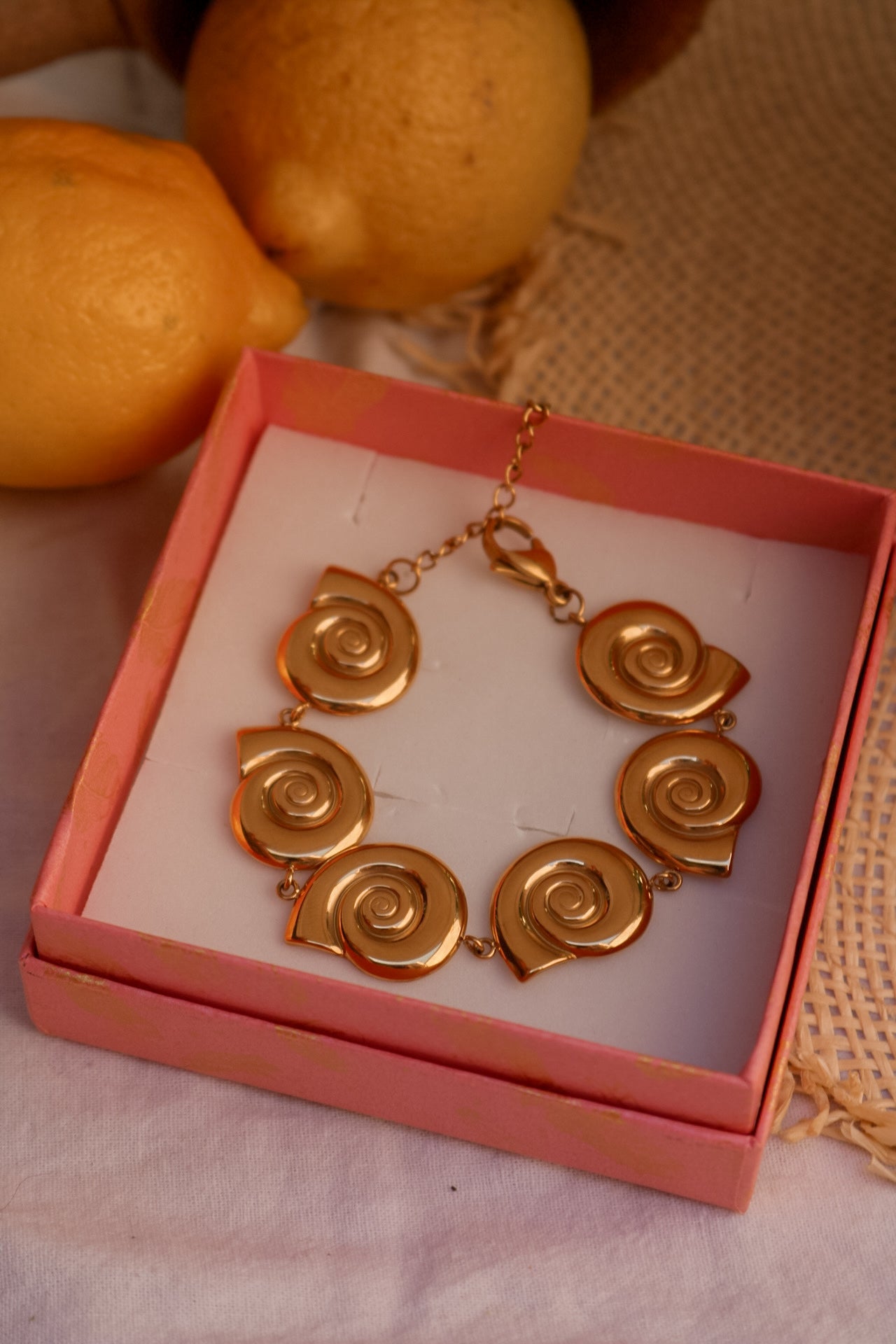 Pulsera Caracolas Médium