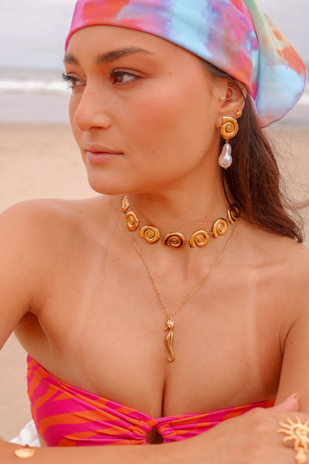 Aros Caracola + Perla