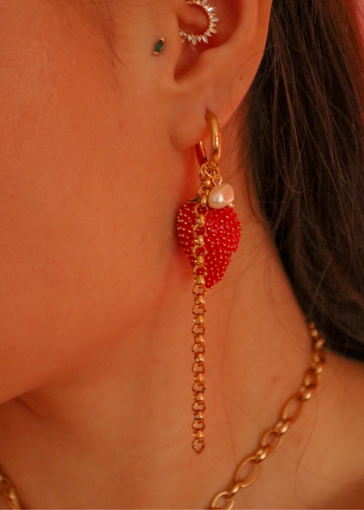 Aros de Frutilla Maxi