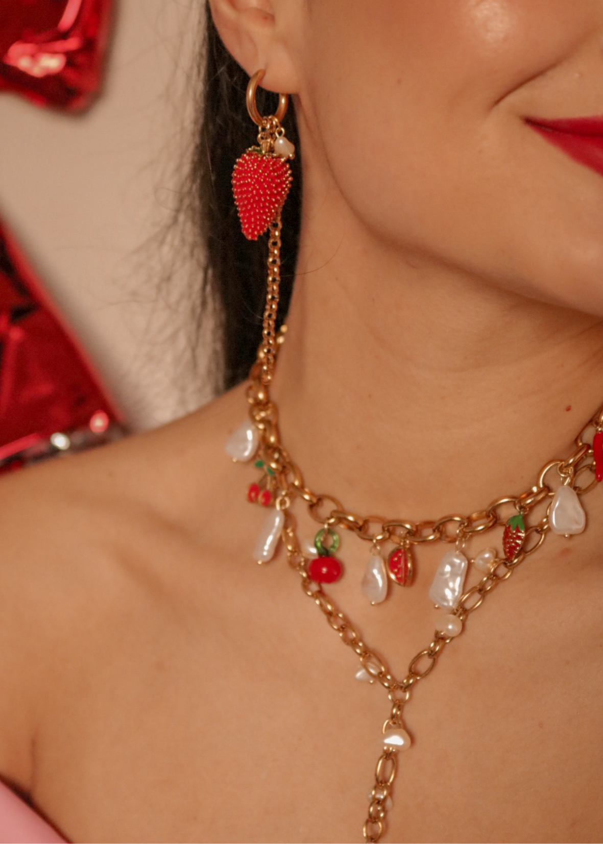 Aros de Frutilla Maxi