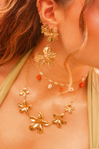 Aros Maxi Doble Flor