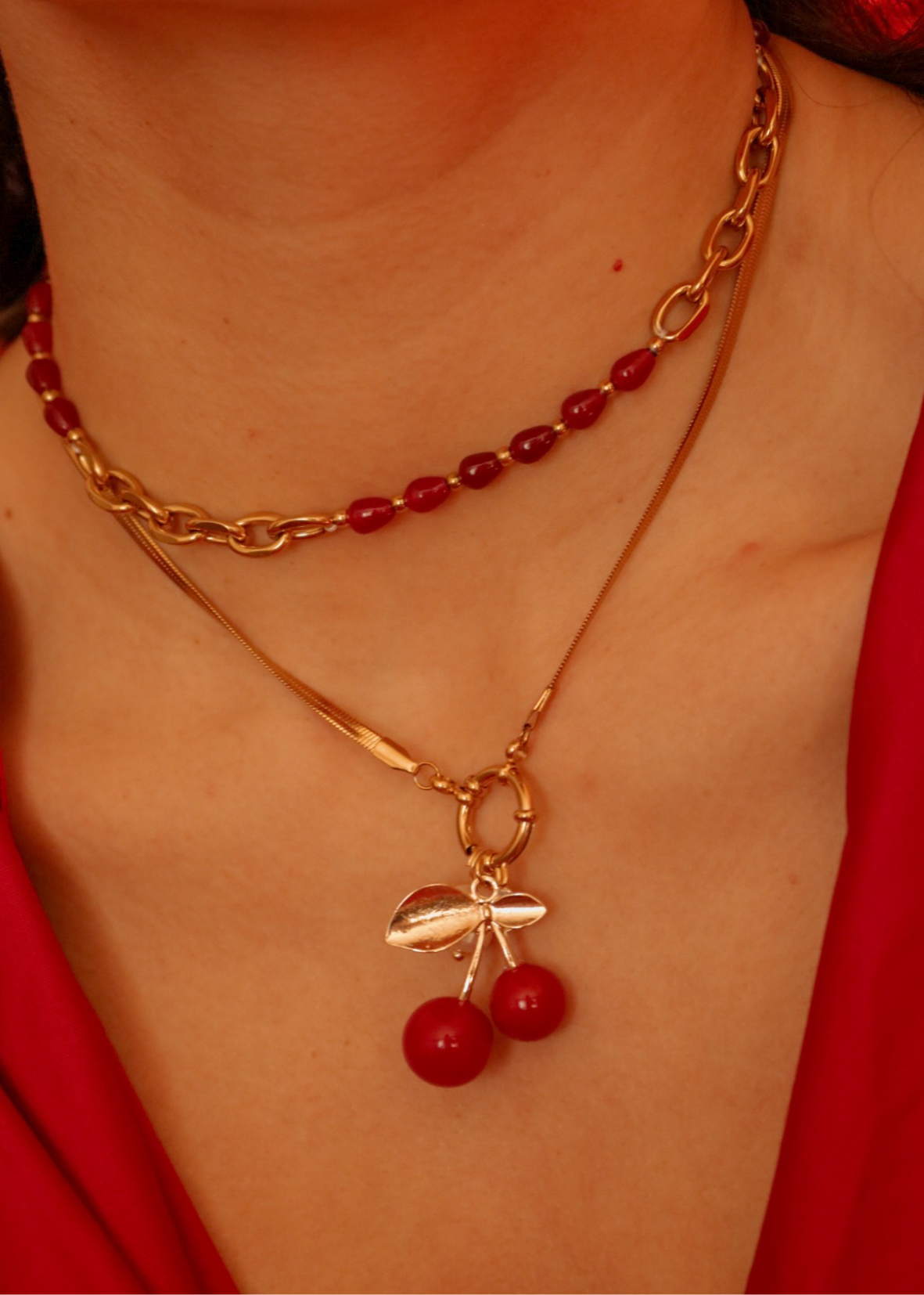 Collar Cherry Mini