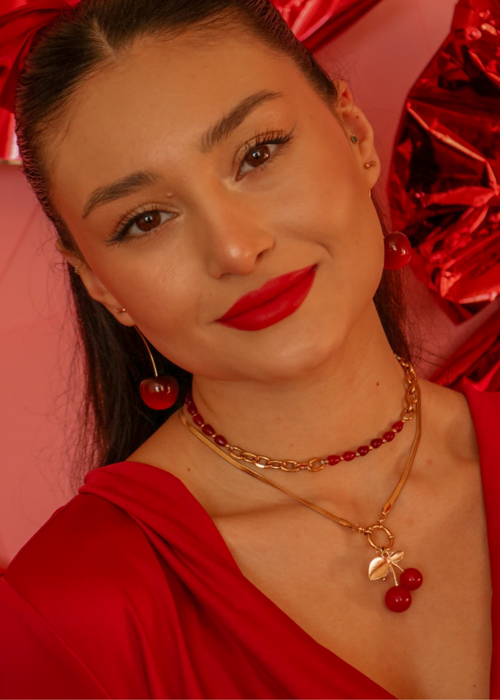 Collar Cherry Mini