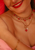 Collar Mini Frutillas