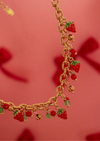 Collar Mini Frutillas