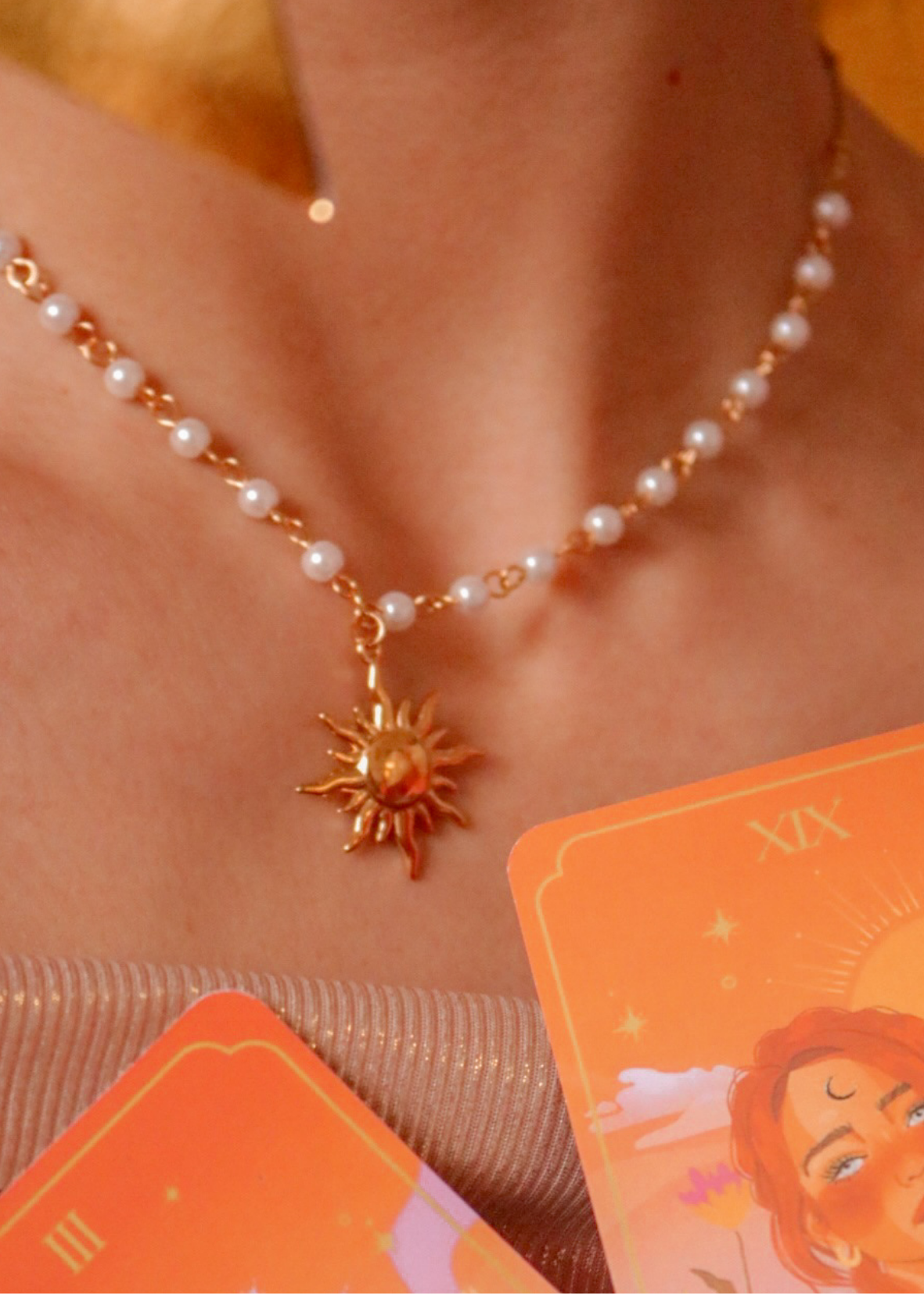 Collar Sol de Perlas