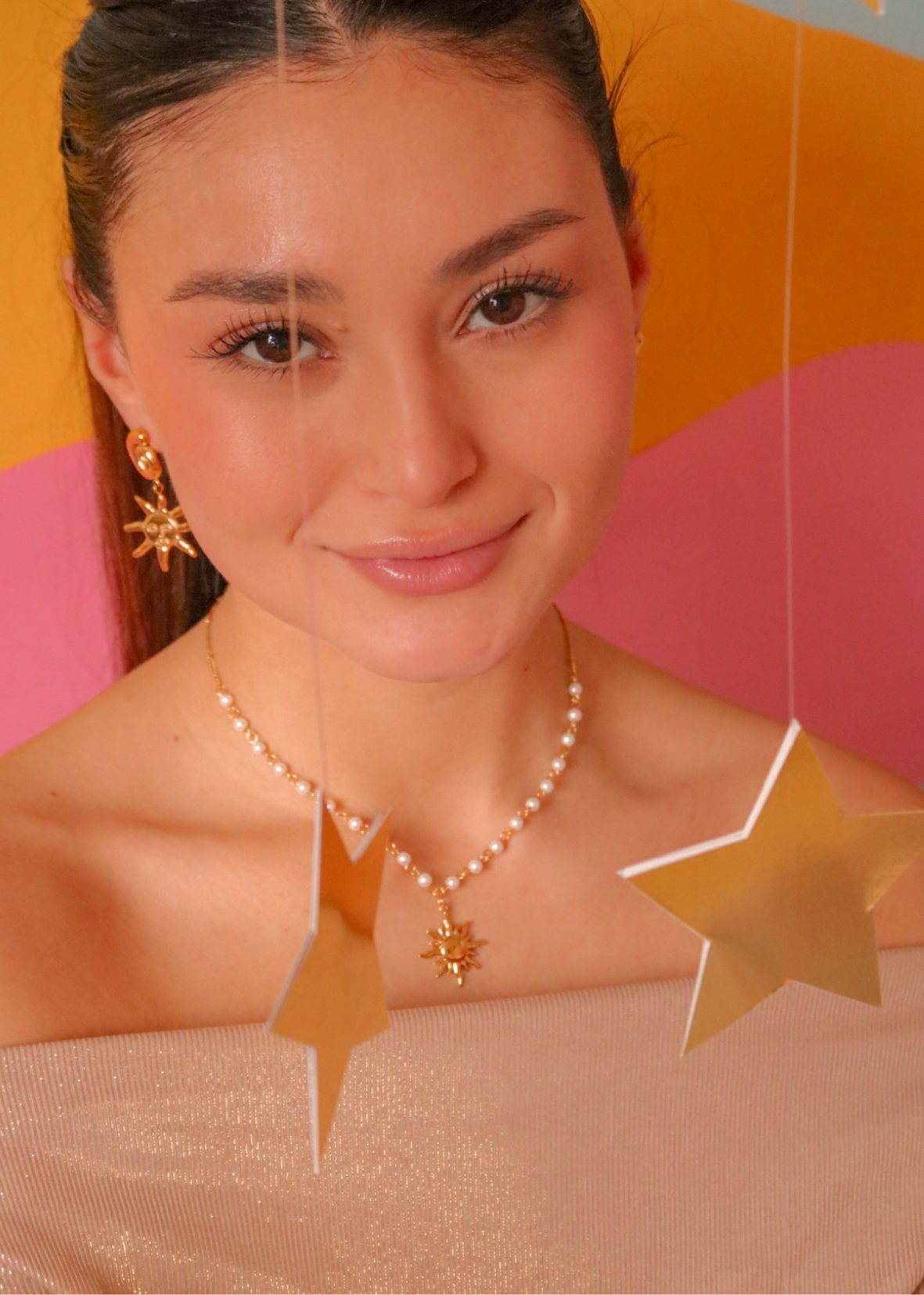 Collar Sol de Perlas