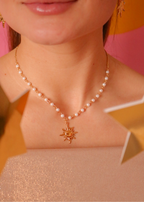 Collar Sol de Perlas