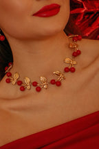COLLAR MAXI CHERRY POP