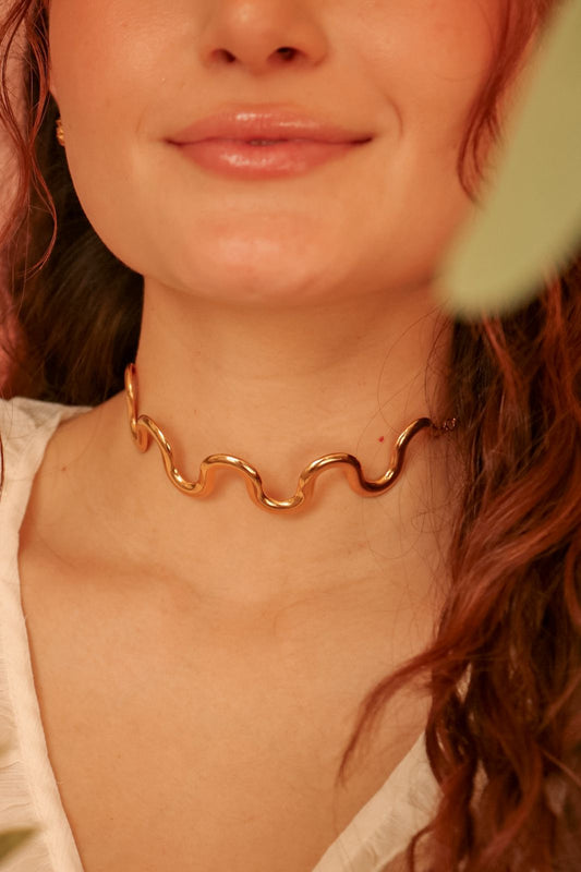 CHOKER JULIETA GOLD
