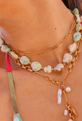 COLLAR DOBLE DE MAR VERDE