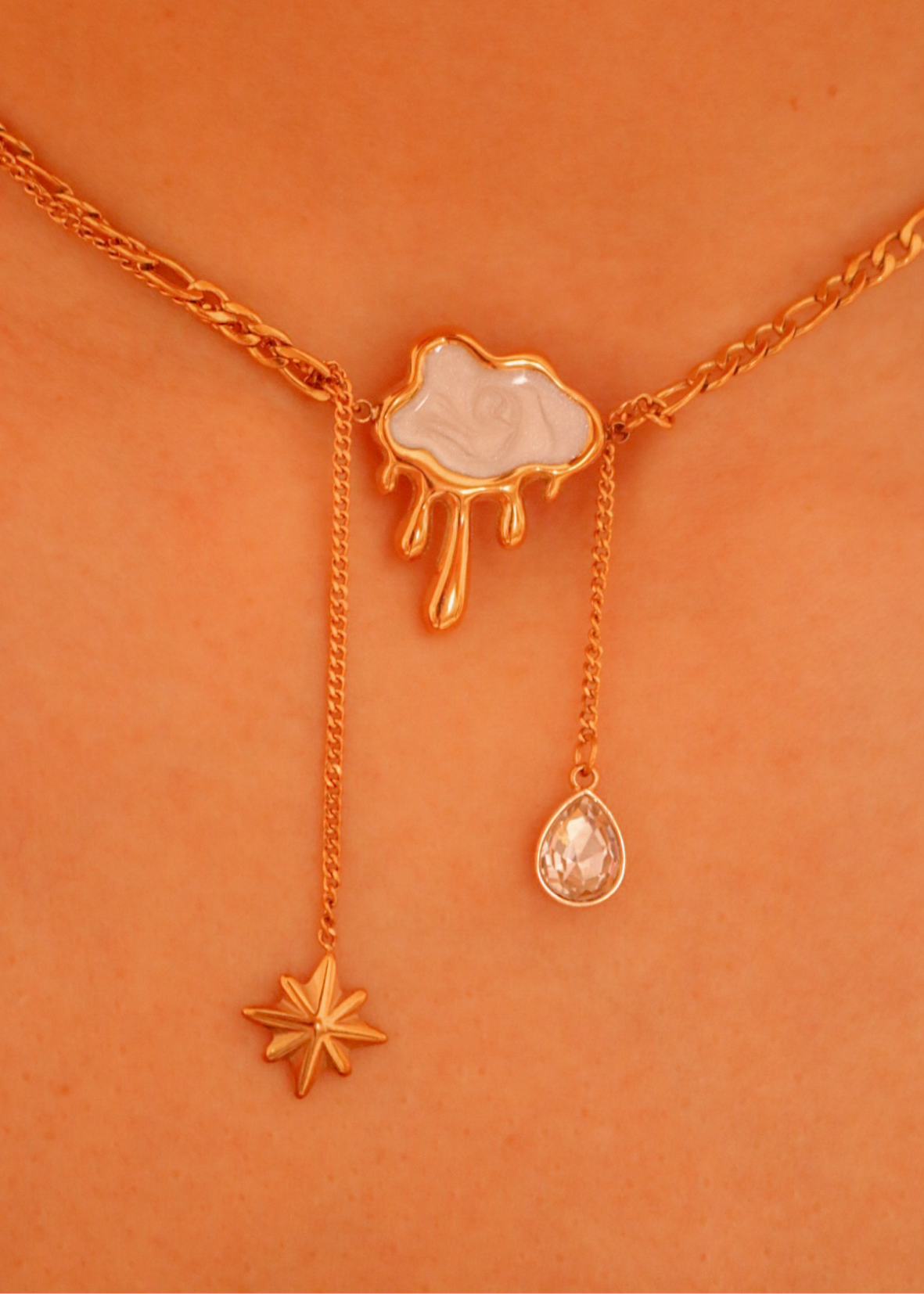 Choker Luna y Estrellas