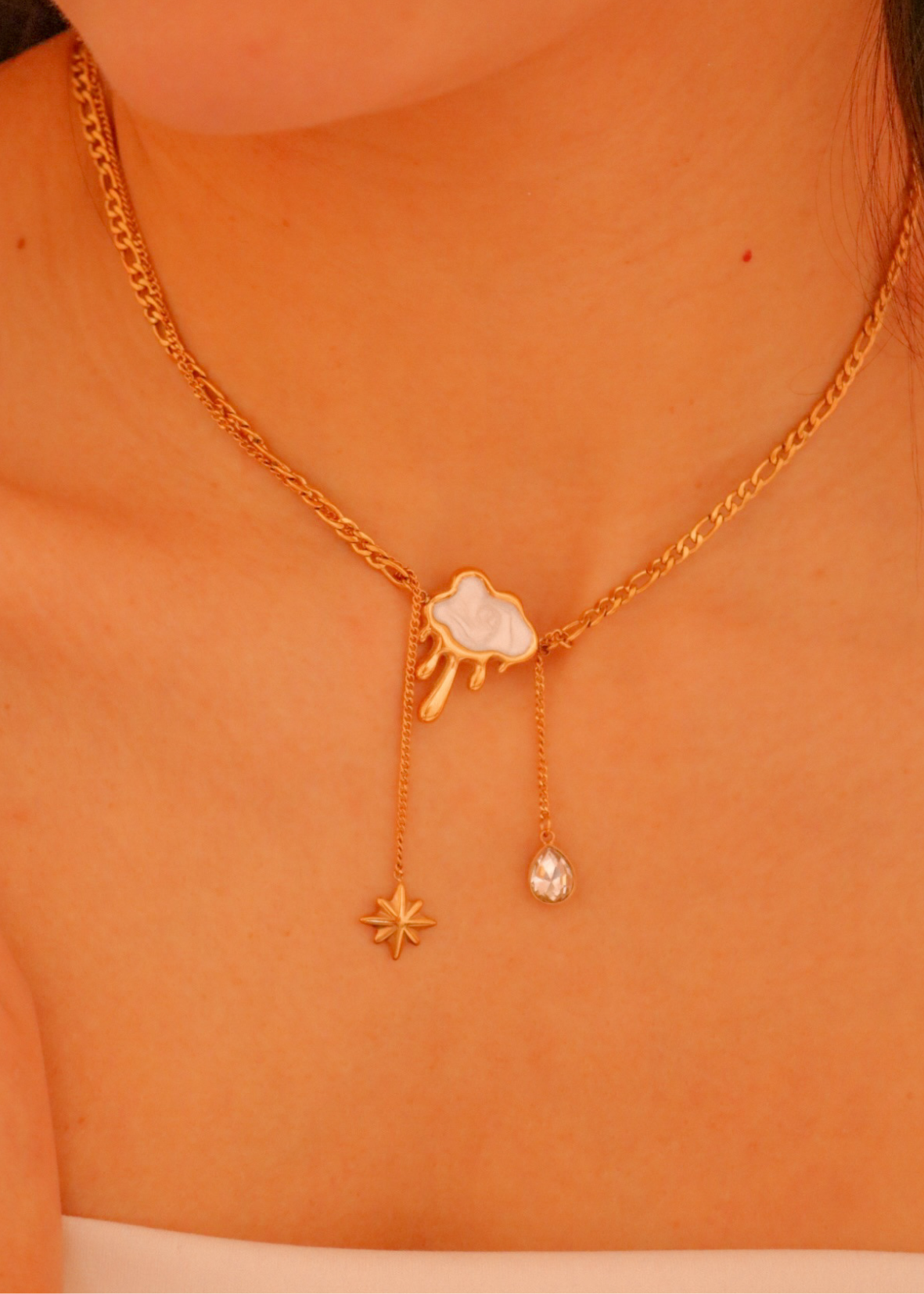 Choker Luna y Estrellas